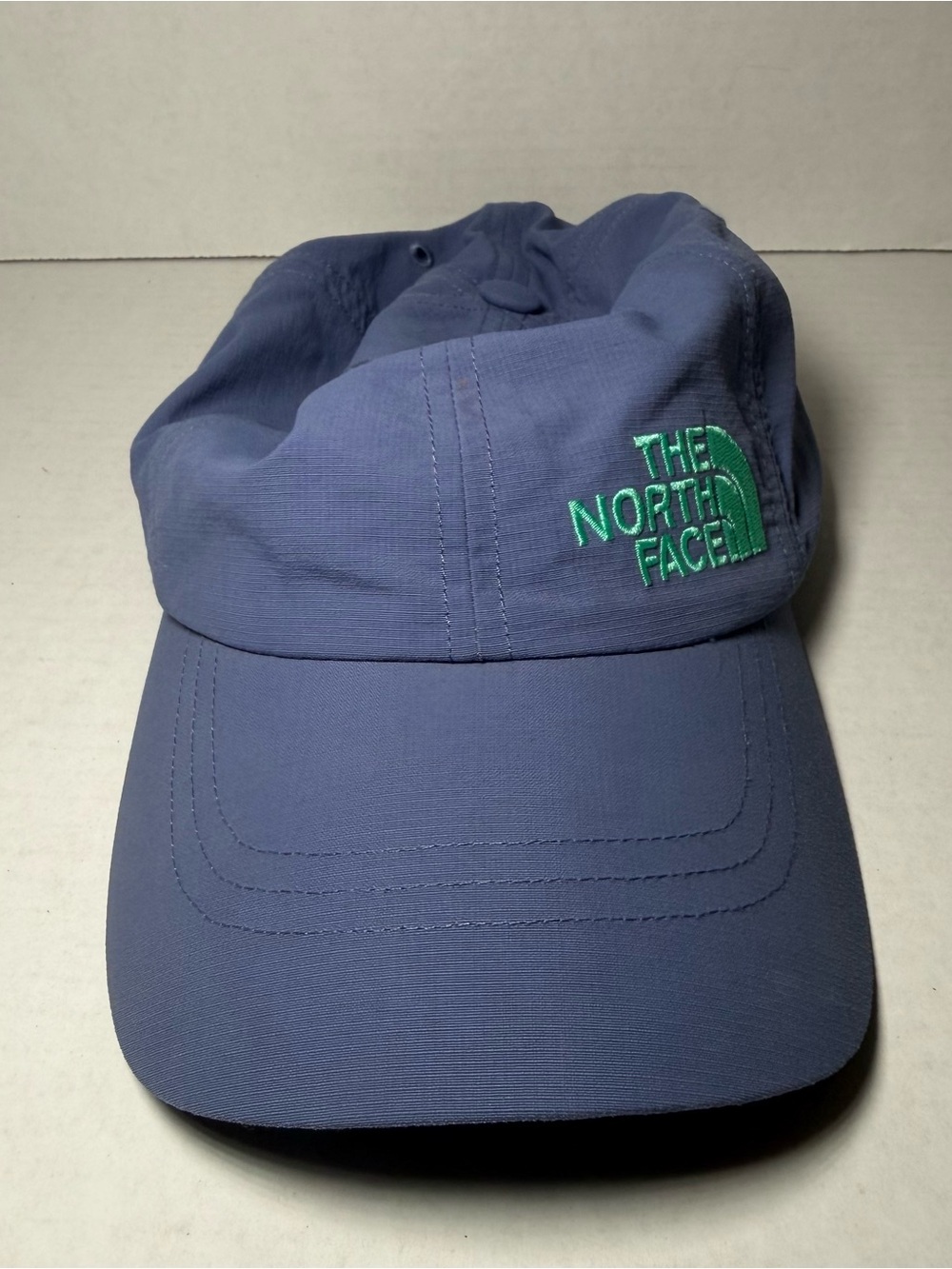 The North Face Unisex Small Medium Purple Blue Nylon Hat Cap Adjustable Outdoor